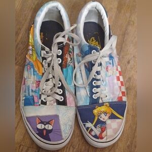 Vans Guardian Sailor Moon Old Skool Patchwork Sneaker